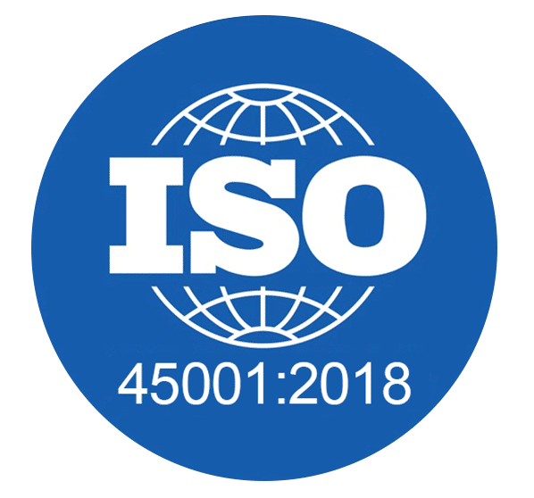 ISO 45001:2018 Certified